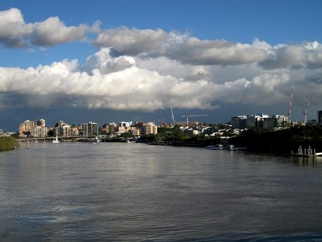 The Brisbane river