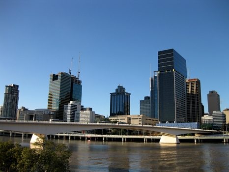 Brisbane City and the bridge