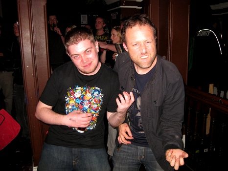 Air guitar to dubstep
