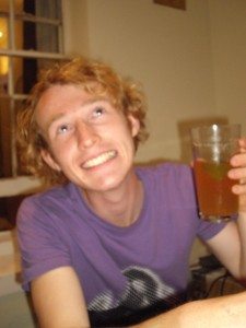 Neil enjoying some Rum Neil enjoying some Rum