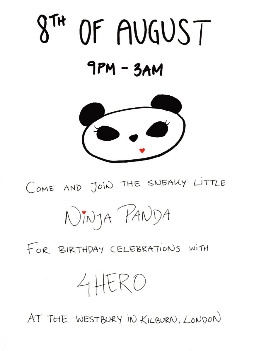 Ninja Panda Birthday Celebrations