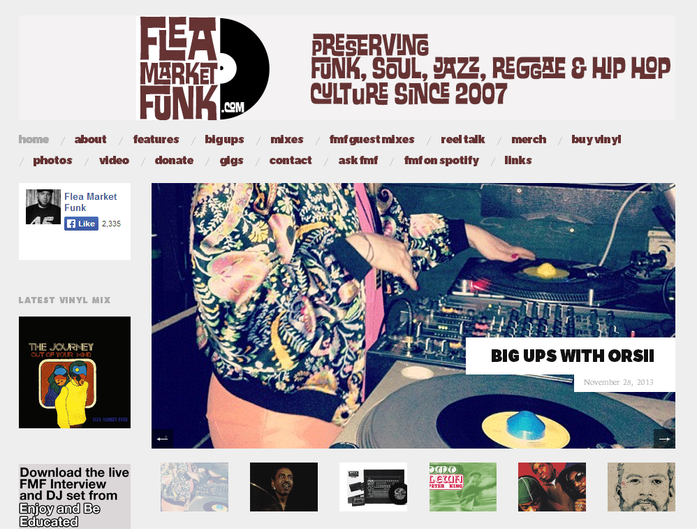 flea market funk feature