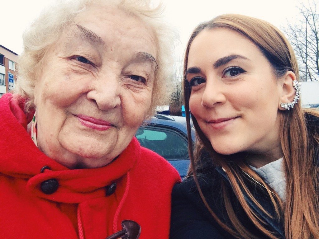 Granny and Me at Xmas